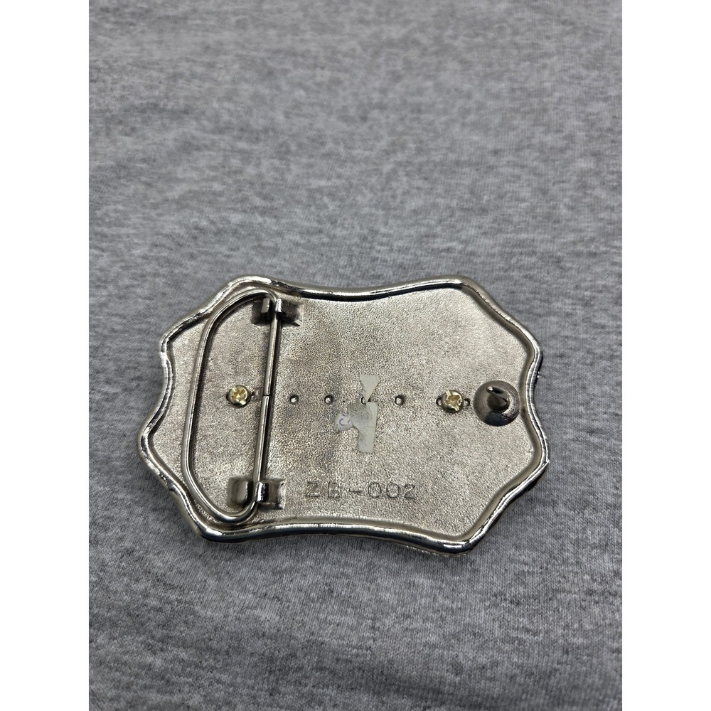 Large Filigree Southwestern Bald Eagle Resin Americana Western Belt Buckle - Picture 4 of 10